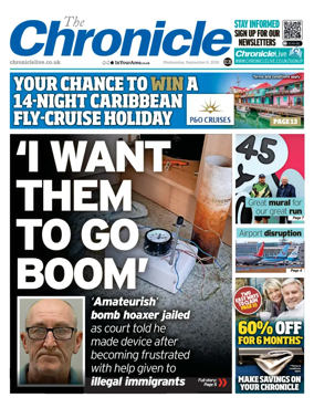 Cover of The Chronicle (South Tyneside and Durham)