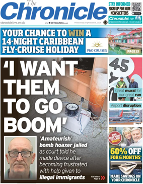 Cover of The Chronicle (UK)