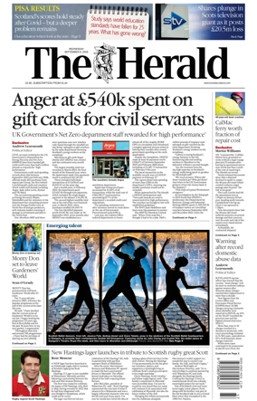 Cover of The Herald (Scotland)