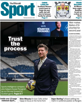 Cover of Herald Sport