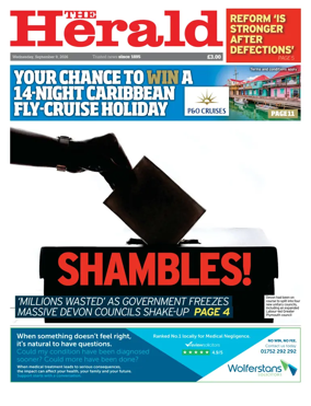 Cover of The Plymouth Herald