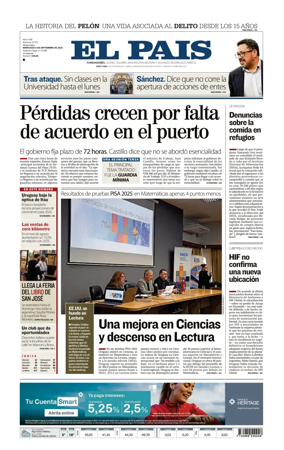Cover of El Pais (Uruguay)