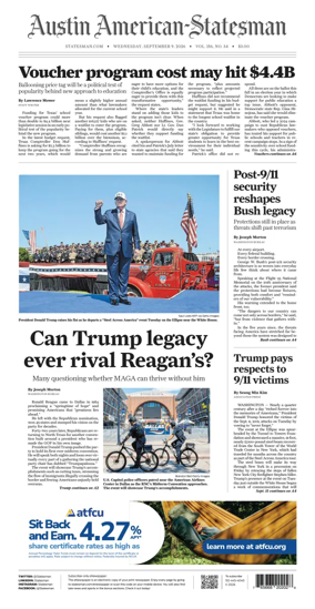 Cover of Austin American-Statesman
