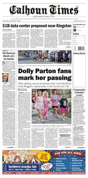 Cover of Calhoun Times