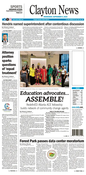 Cover of Clayton News