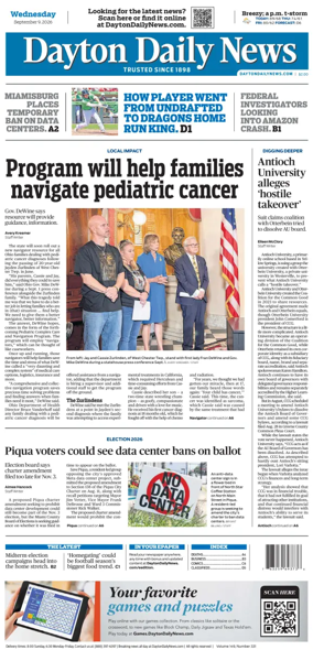 Cover of Dayton Daily News