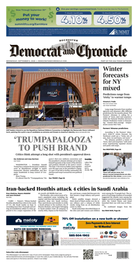 Cover of Democrat and Chronicle