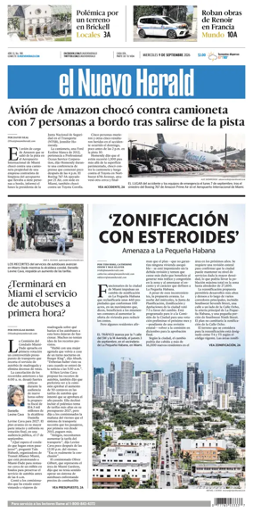 Cover of El Nuevo Herald