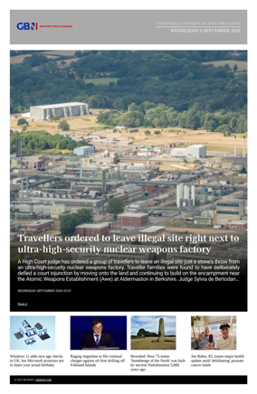 Cover of GB News UK