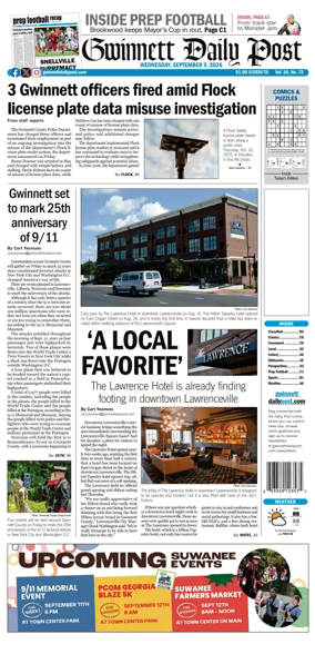 Cover of Gwinnett Daily Post