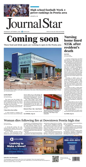 Cover of Journal Star (Peoria)