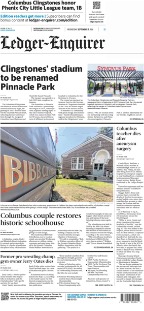 Cover of Ledger-Enquirer
