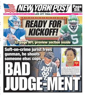 Cover of New York Post