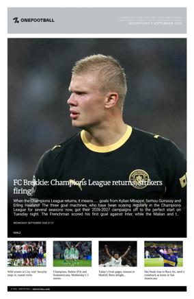 Cover of OneFootball - Compiled Edition