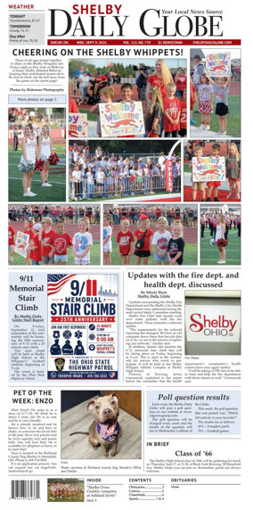 Cover of Shelby Daily Globe