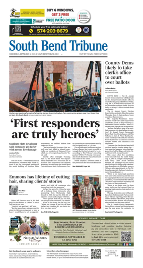 Cover of South Bend Tribune