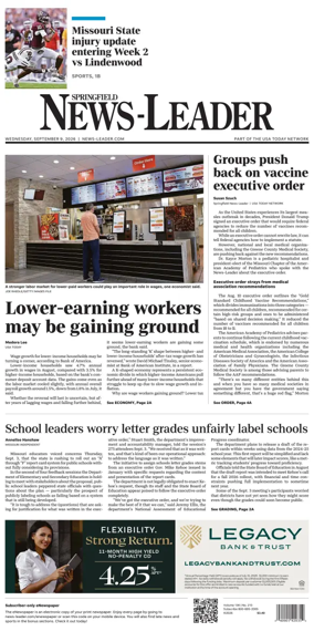 Cover of Springfield News-Leader