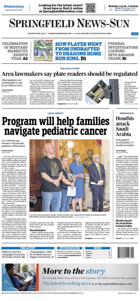 Cover of Springfield News-Sun