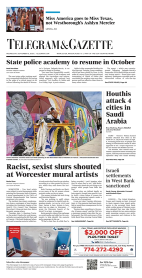 Cover of Telegram & Gazette