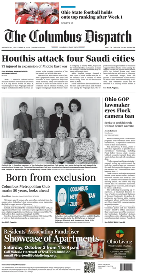 Cover of The Columbus Dispatch