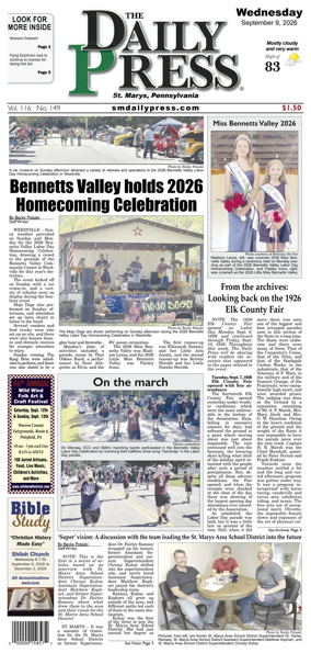 Cover of The Daily Press