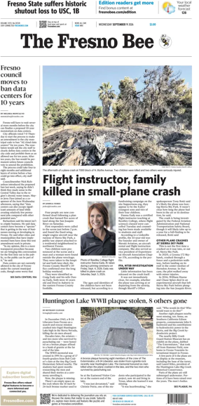 Cover of The Fresno Bee