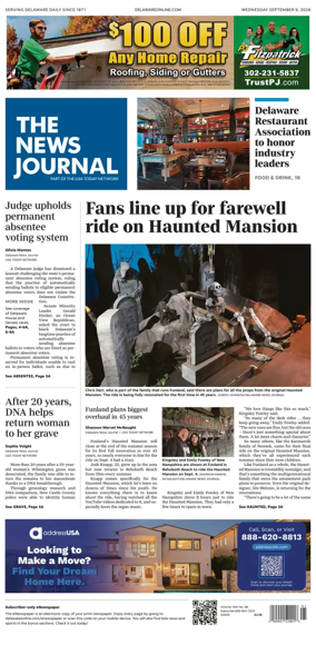 Cover of The News Journal