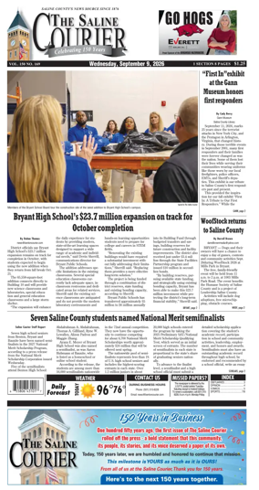 Cover of The Saline Courier