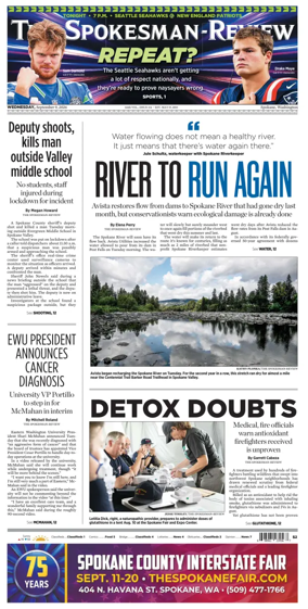 Cover of The Spokesman-Review (Spokane)