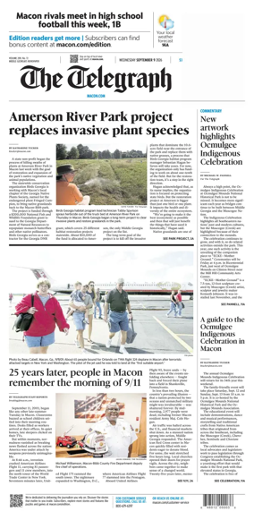 Cover of The Telegraph (Macon)