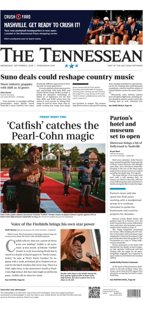 Cover of The Tennessean