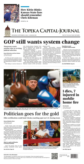 Cover of The Topeka Capital-Journal