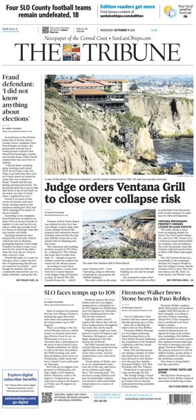 Cover of The Tribune (SLO)