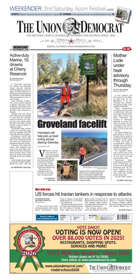 Cover of The Union Democrat