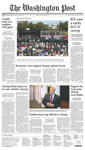 Cover of The Washington Post