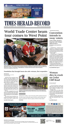 Cover of Times Herald-Record