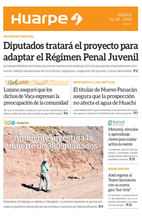 Cover of Diario Huarpe