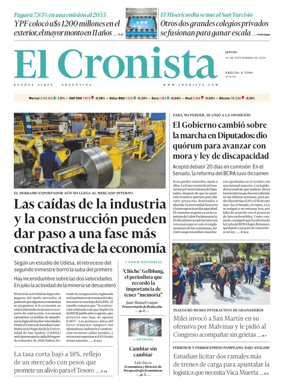 Cover of El Cronista