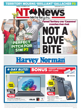 Cover of NT News