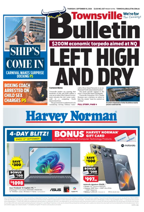 Cover of Townsville Bulletin