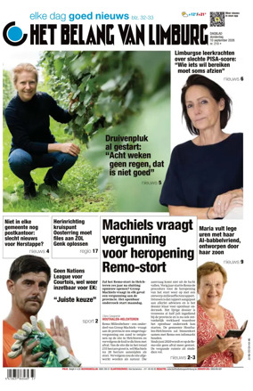 Cover of Het Belang van Limburg