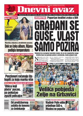 Cover of Dnevni avaz
