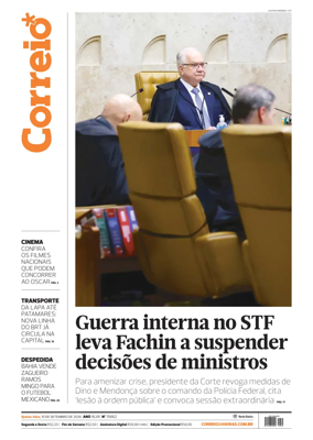 Cover of Correio da Bahia