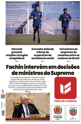 Cover of Folha de Londrina