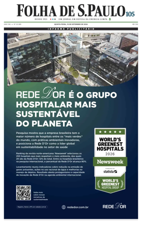 Cover of Folha de S.Paulo