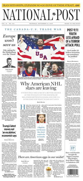 Cover of National Post - (National Edition)