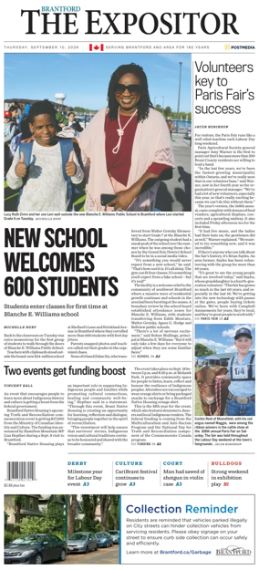 Cover of The Expositor (Brantford)