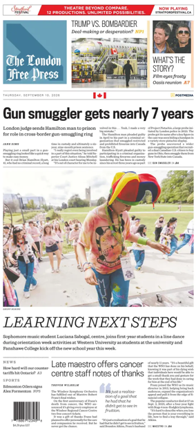 Cover of The London Free Press