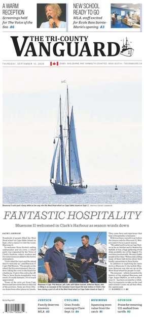 Cover of Tri-County Vanguard