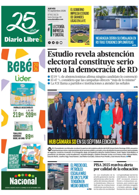 Cover of Diario Libre (Republica Dominicana)